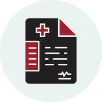 Medical Records Vector Icon