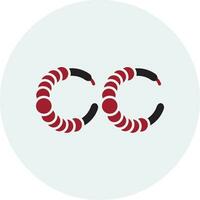 Hoop Earrings Vector Icon