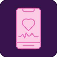 Heart Rate Vector Icon