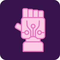 Bionic Hand Vector Icon