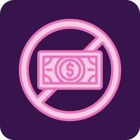 No Money Vector Icon