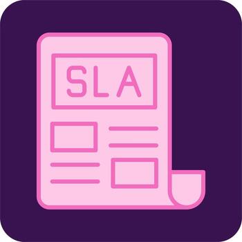 Sla vector icono