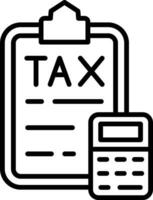 Tax Vector Icon