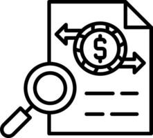 Transaction list Vector Icon