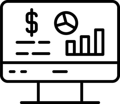 Data Analytics Vector Icon