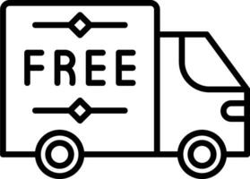 Free Delivery Vector Icon