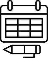 Schedule Vector Icon