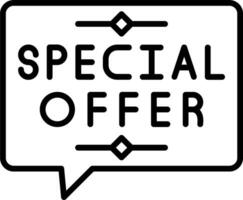 Special Offer Vector Icon