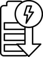 Power Down Vector Icon