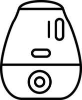 icono de vector de humidificador