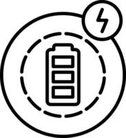 Wireless Charging Vector Icon