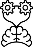 Think Vector Icon