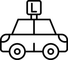 icono de vector de coche