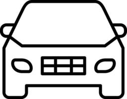 icono de vector de coche