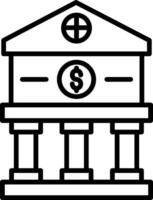 bank Vector Icon