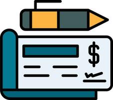 Checkbook Vector Icon