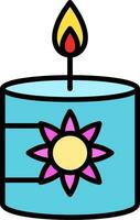 Scented Candle Vector Icon