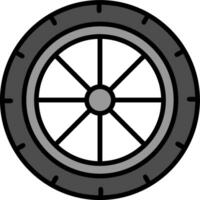 Wheel Vector Icon