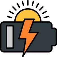 Solar Energy Vector Icon