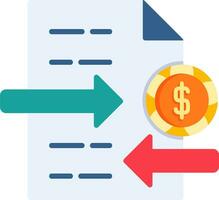 Transaction History Vector Icon