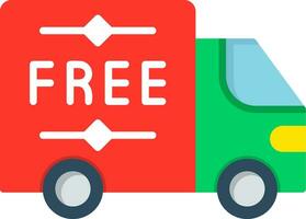 Free Delivery Vector Icon