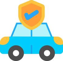 Car Insurance Vector Icon