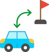 Driving School Vector Icon