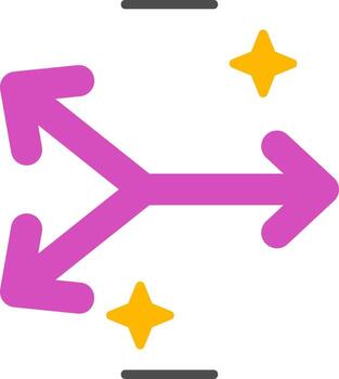 icono de vector de flechas