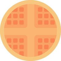Waffle Vector Icon