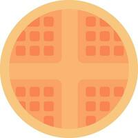 Waffle Vector Icon