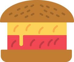 icono de vector de hamburguesa