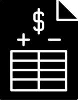 Balance Sheet Vector Icon