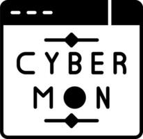 Cyber Monday Vector Icon