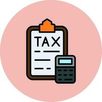 Tax Vector Icon