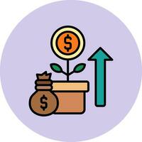 Growth Vector Icon