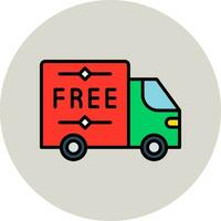 Free Delivery Vector Icon