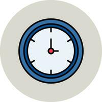 icono de vector de reloj