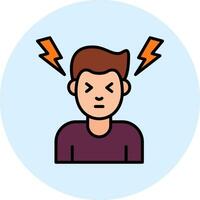 Anxiety Vector Icon