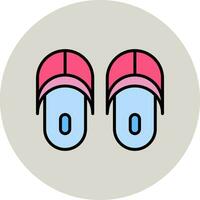 Slippers Vector Icon