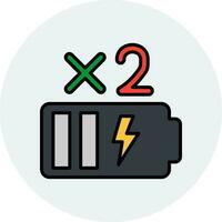 Capacity Vector Icon