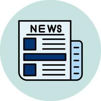 newspaper Vector Icon