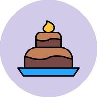 Wedding Cake Vector Icon