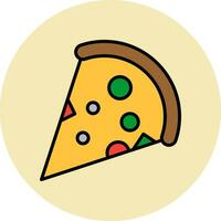 icono de vector de pizza