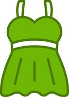 Nightgown Vector Icon