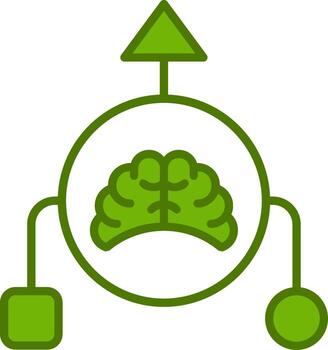 icono de vector de lógica