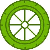 Wheel Vector Icon