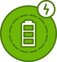 Wireless Charging Vector Icon