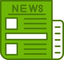 newspaper Vector Icon