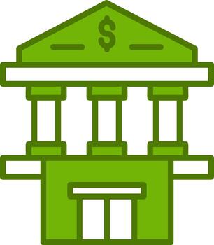 bank Vector Icon