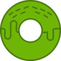 icono de vector de donut